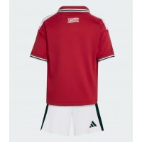 Dětský fotbalový dres Manchester United 2026-27 Domácí Krátký Rukáv (+ trenýrky)